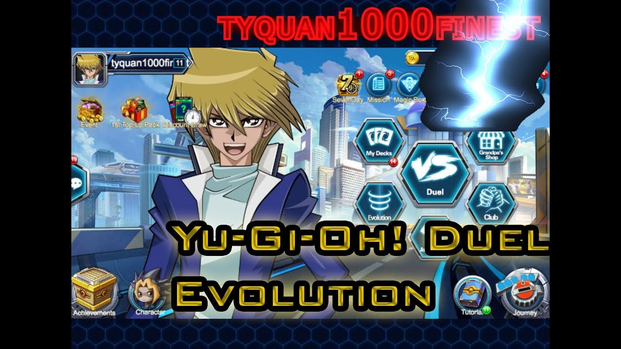 yugioh dueling evolution game
